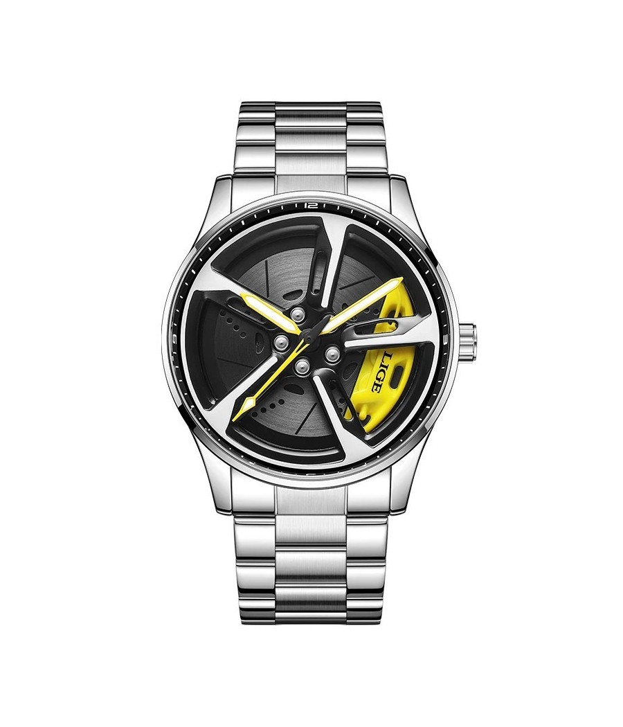 LIGE Fasten watch - Silver...