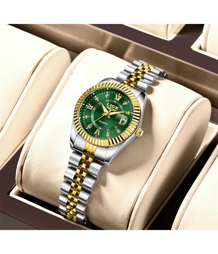 Montre LIGE Jasmine - Vert...