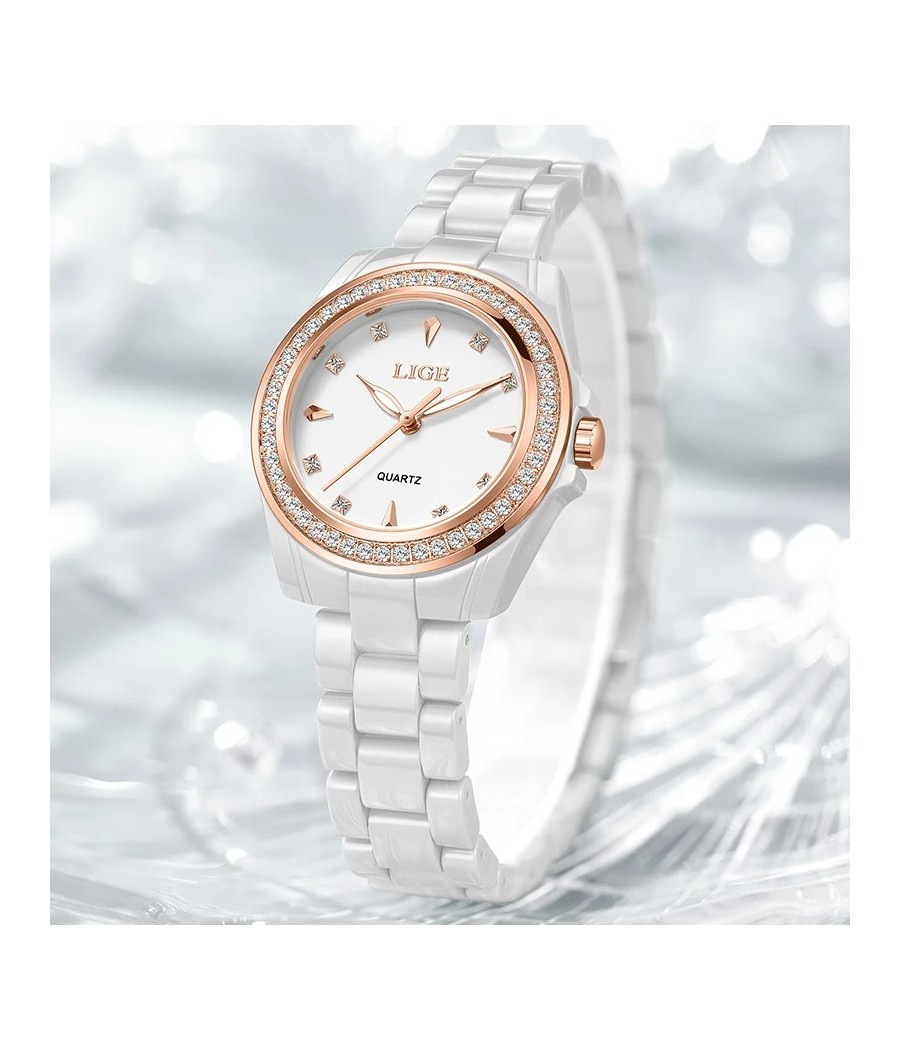 Montre LIGE Venus - Rose &...