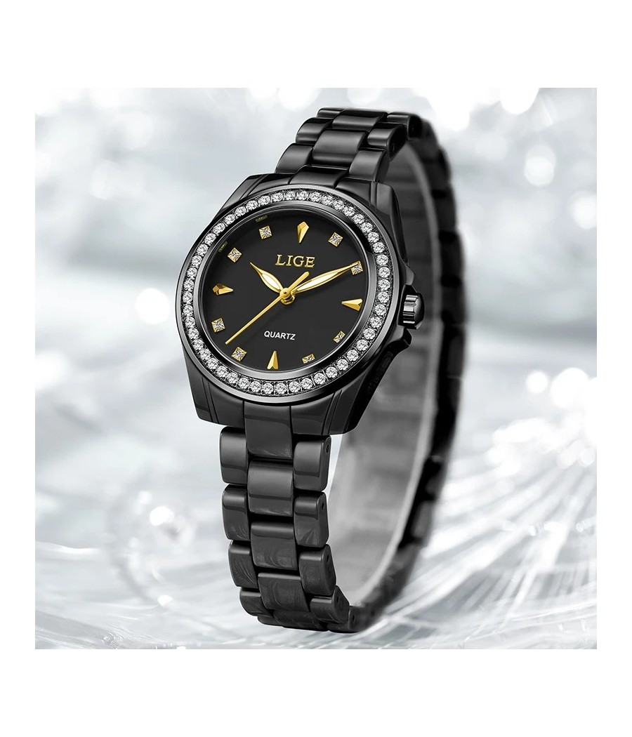 LIGE Venus watch - Black...