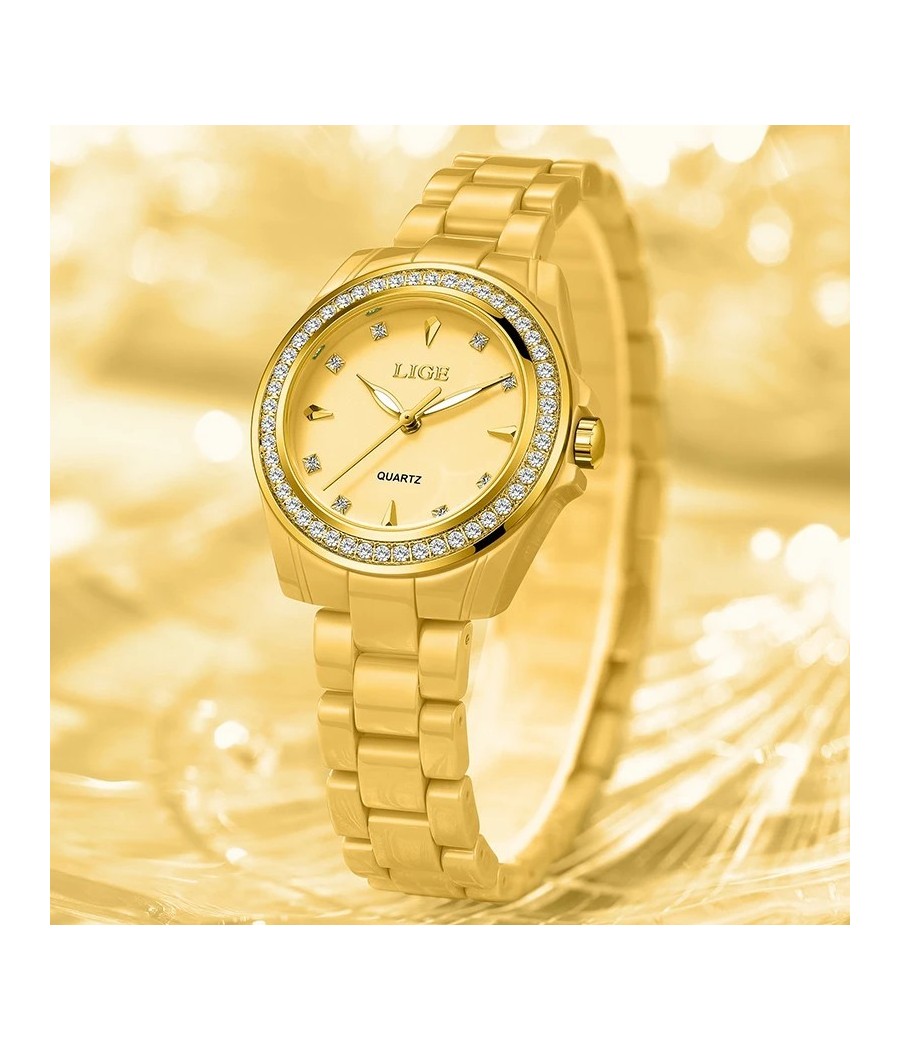 LIGE Venus watch - Gold