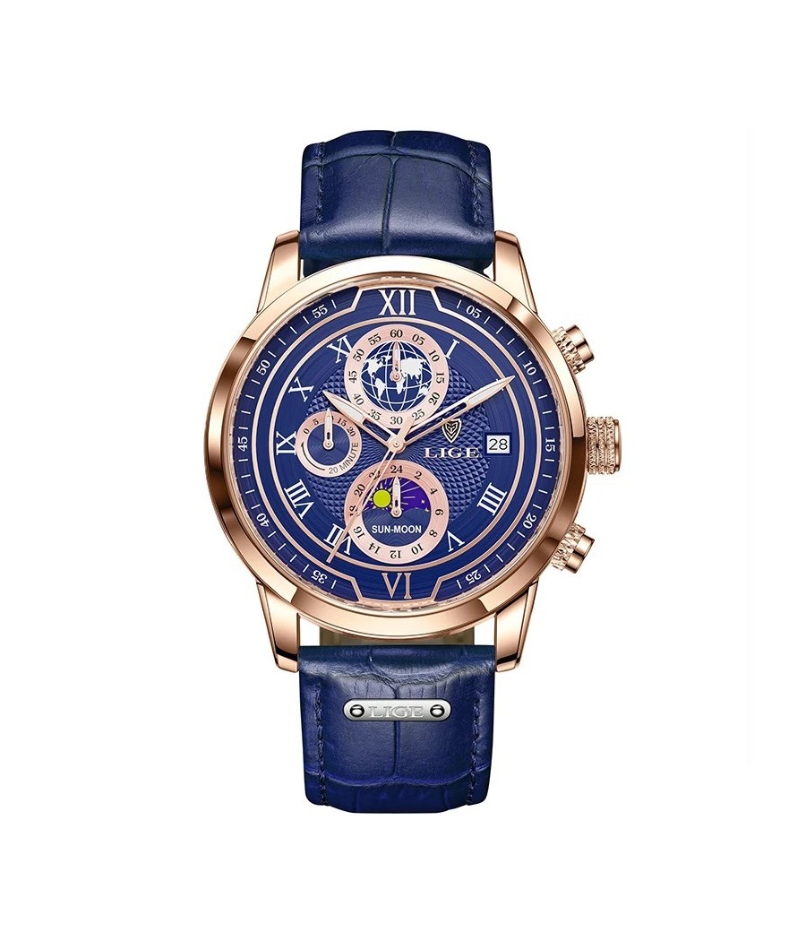 Reloj LIGE Centurion - Azul...