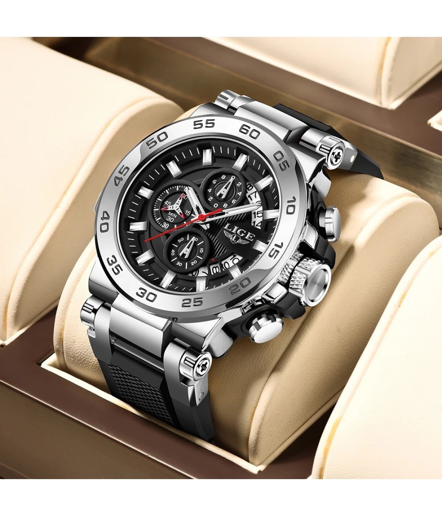 LIGE Era watch - Black...