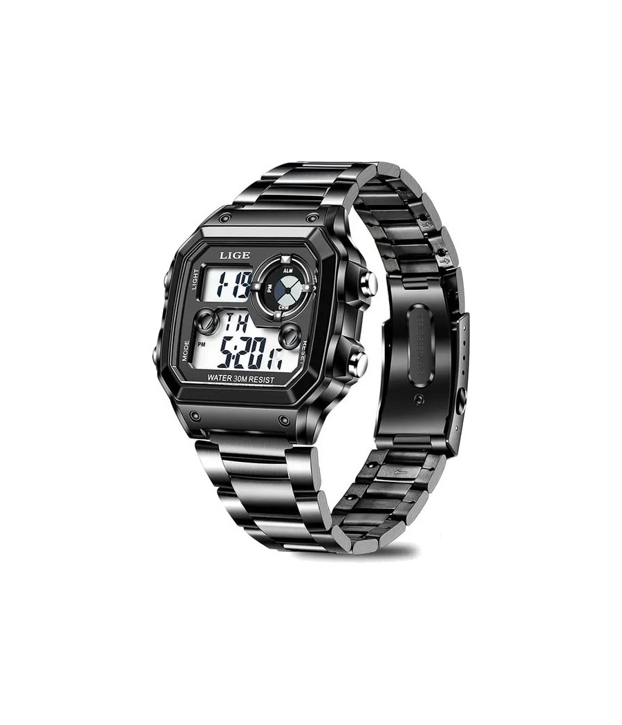 Montre LIGE Matis - Preto