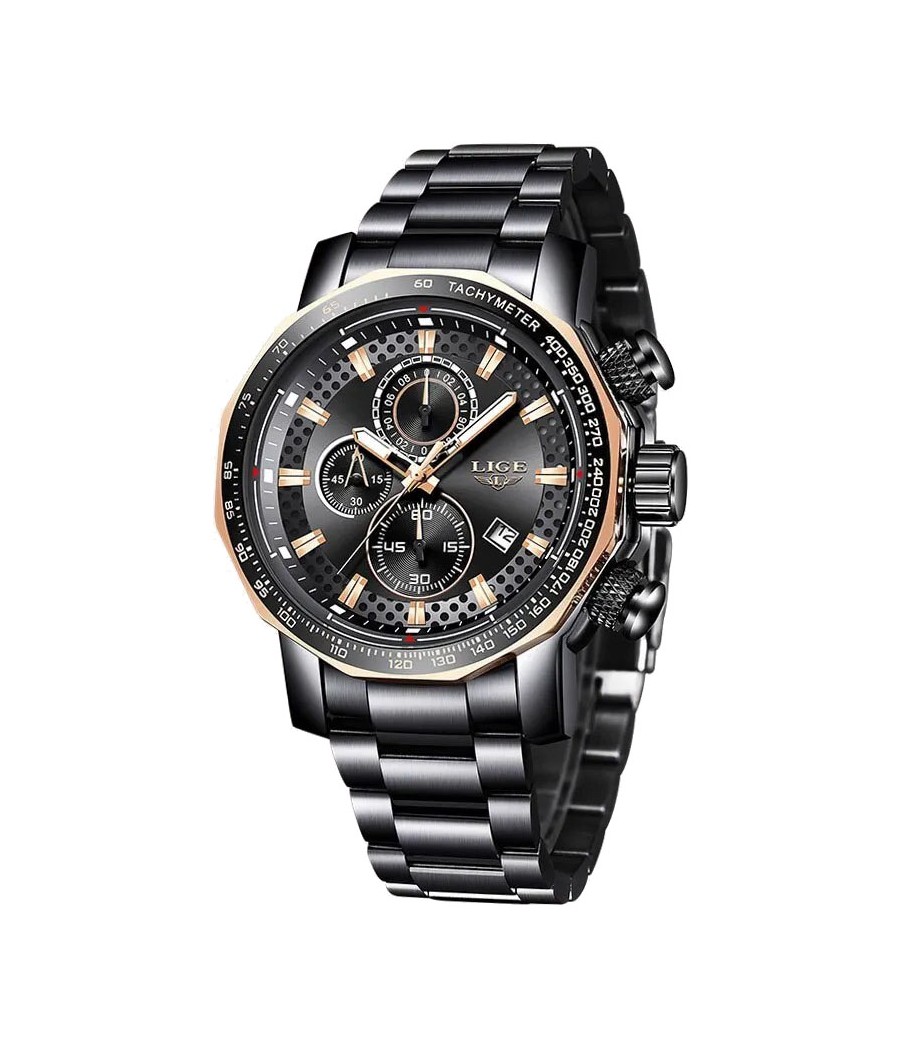 LIGE Zéphir watch - Black