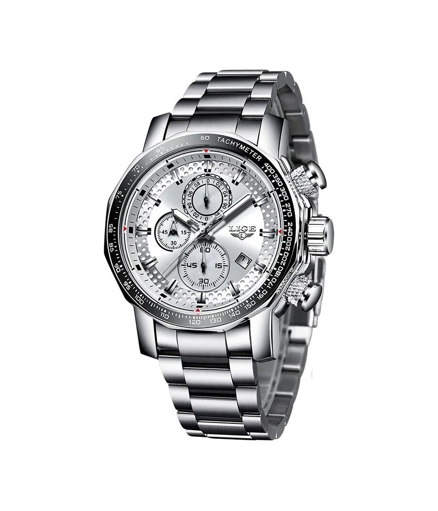 LIGE Zéphir watch - White...