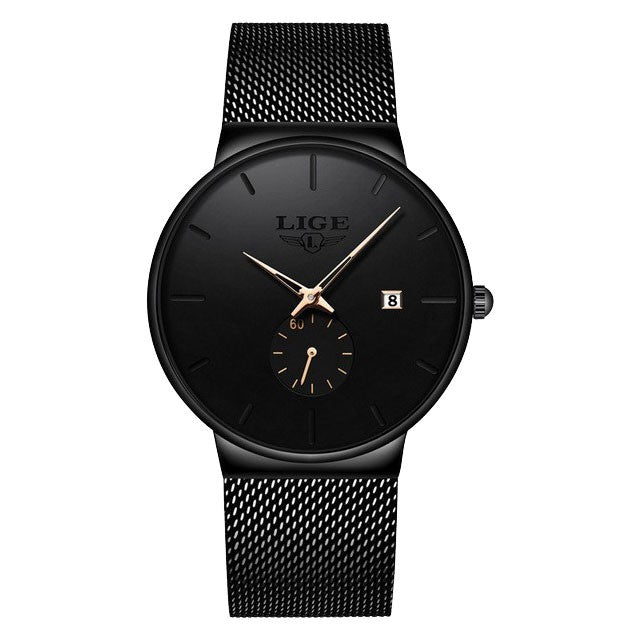 Montre LIGE 9969 Rose & Noir