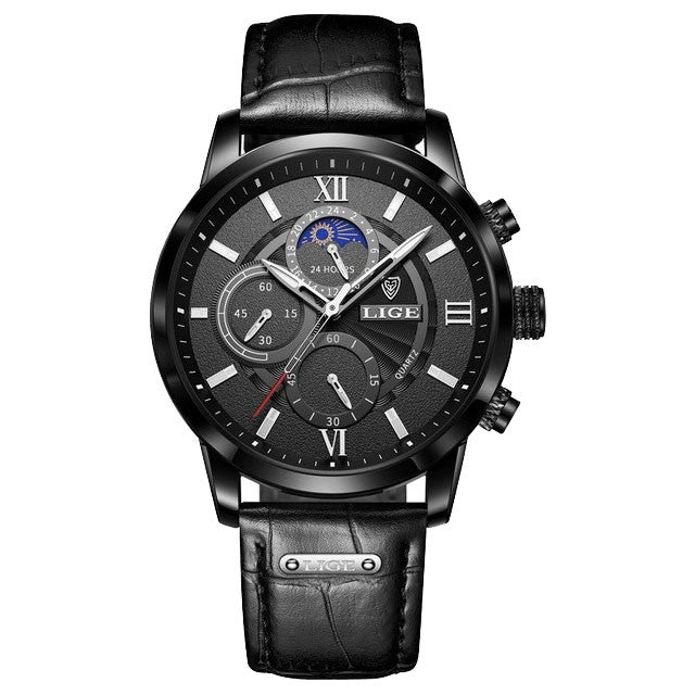 Montre LIGE 8932 Noir
