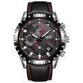 Montre LIGE 9821 Noir