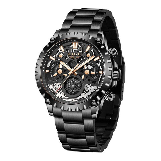 Montre LIGE 8950 Noir