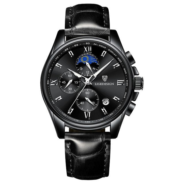 Montre LIGE 8951 Noir