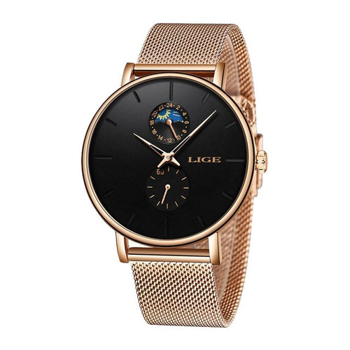 Montre LIGE 9955 Or