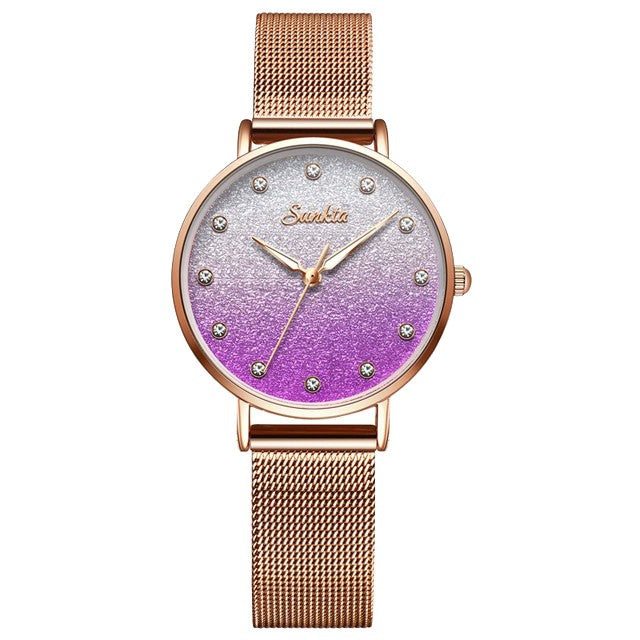 Montre SUNKTA 6685 Violet