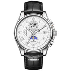 Montre LIGE 8975 Noir & Blanc
