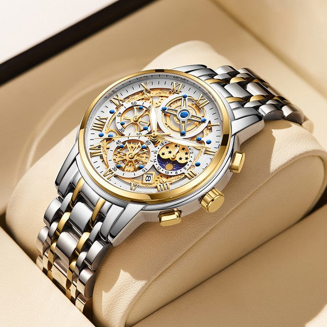 000 Montre LIGE 8973 Or