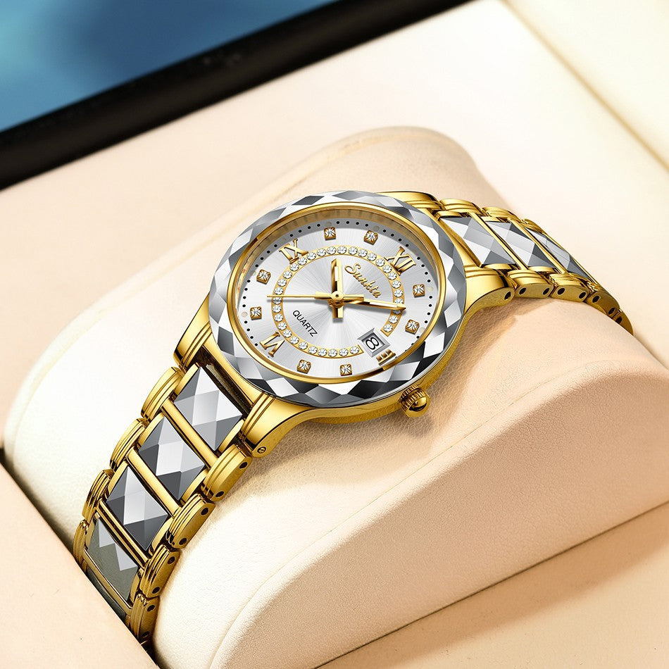 Montre SUNKTA 6700 Noir & Or