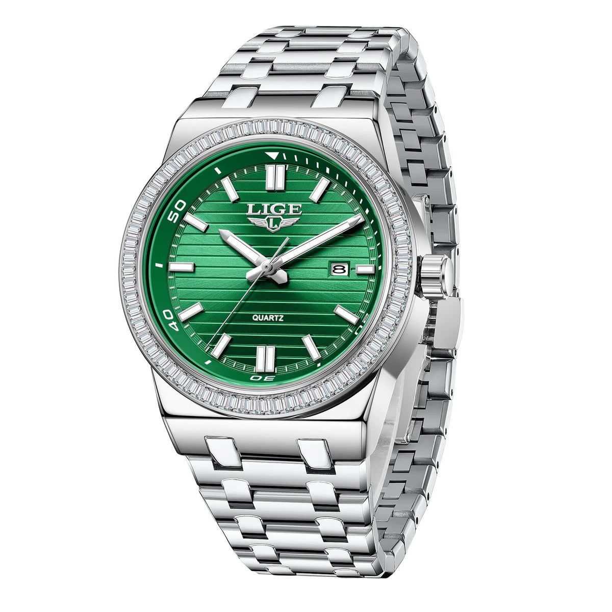 LIGE Crown Watch