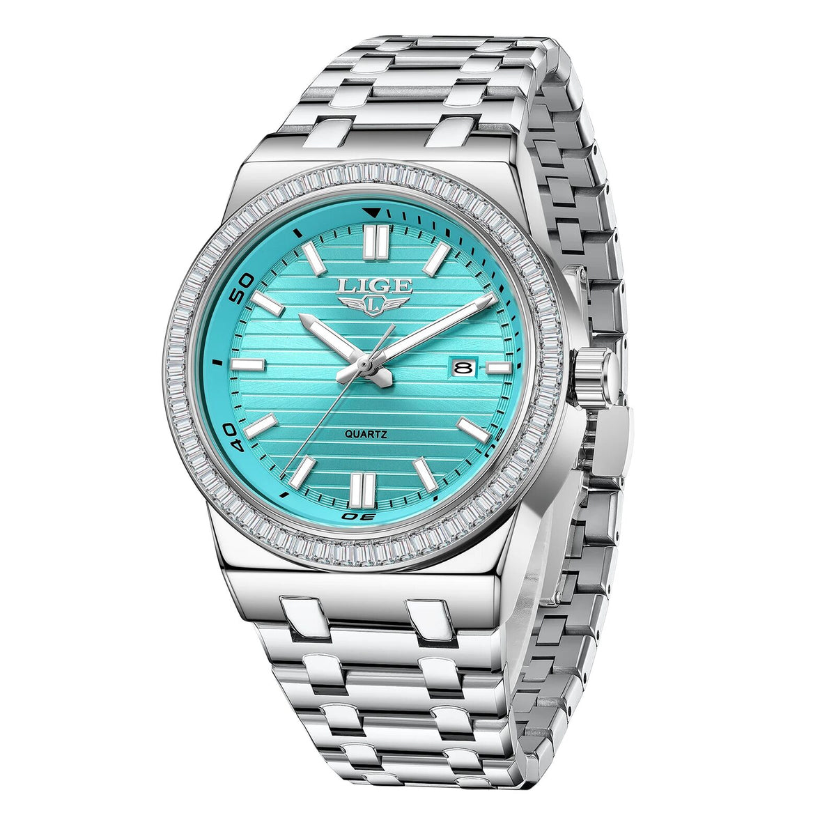 LIGE Crown Watch